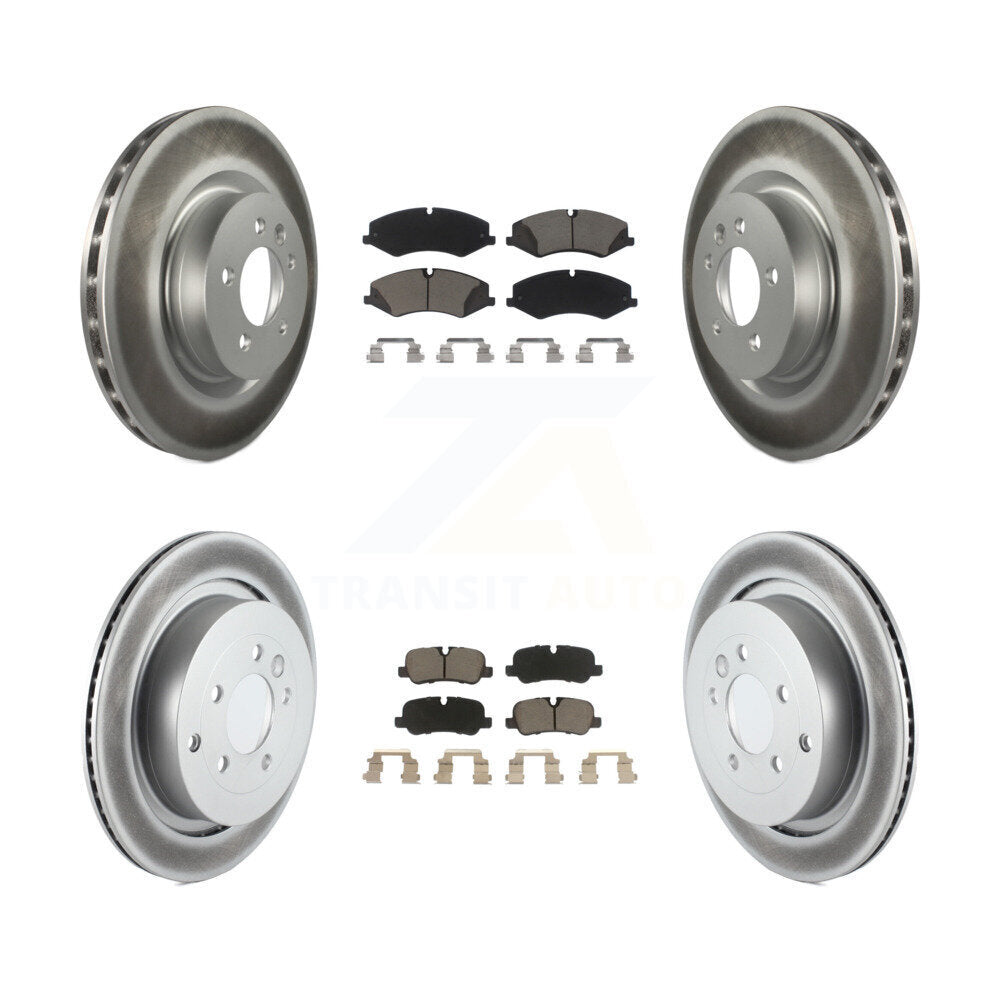 Transit Auto KGC-101389 Disc Brake Kit for 2010-2016 Land Rover LR4, Land Rover Range Rover Sport - Front and Rear