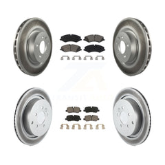 Transit Auto KGC-101389 Disc Brake Kit for 2010-2016 Land Rover LR4, Land Rover Range Rover Sport - Front and Rear
