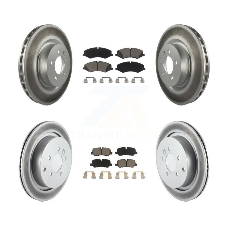 Transit Auto KGC-101389 Disc Brake Kit for 2010-2016 Land Rover LR4, Land Rover Range Rover Sport - Front and Rear