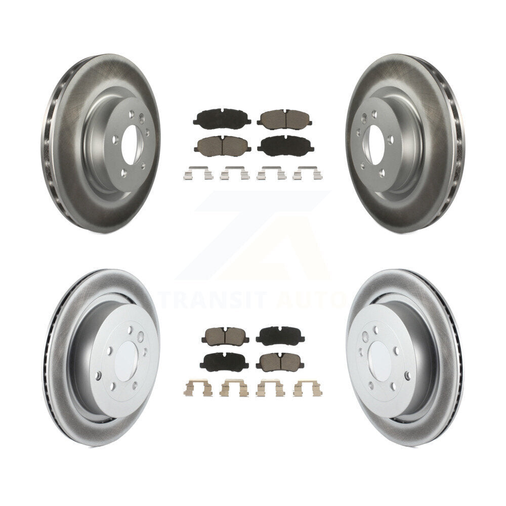 Transit Auto KGC-101390 Disc Brake Kit for 2006-2007 Land Rover Range Rover Sport - Front and Rear