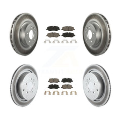 Transit Auto KGC-101390 Disc Brake Kit for 2006-2007 Land Rover Range Rover Sport - Front and Rear