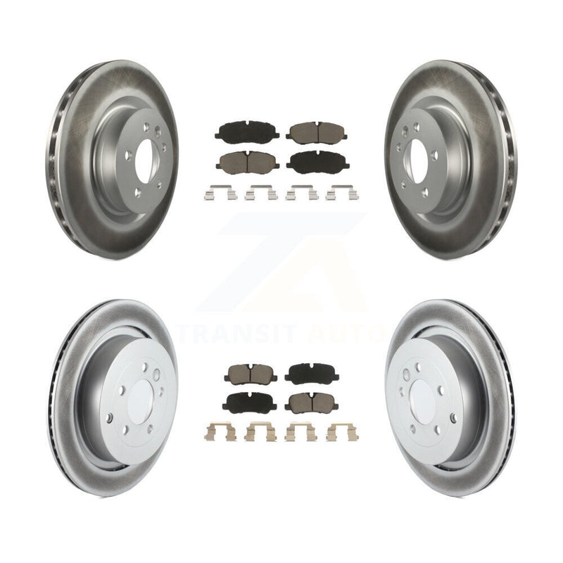 Transit Auto KGC-101390 Disc Brake Kit for 2006-2007 Land Rover Range Rover Sport - Front and Rear