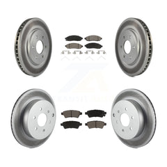 Transit Auto KGC-101391 Disc Brake Kit for 2005-2012 Nissan Pathfinder - Front and Rear