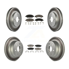 Transit Auto KGC-101393 Disc Brake Kit for 2008-2014 Chevrolet Silverado 1500, Chevrolet Tahoe and More - Front and Rear
