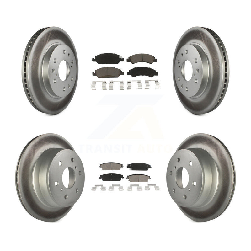 Transit Auto KGC-101393 Disc Brake Kit for 2008-2014 Chevrolet Silverado 1500, Chevrolet Tahoe and More - Front and Rear