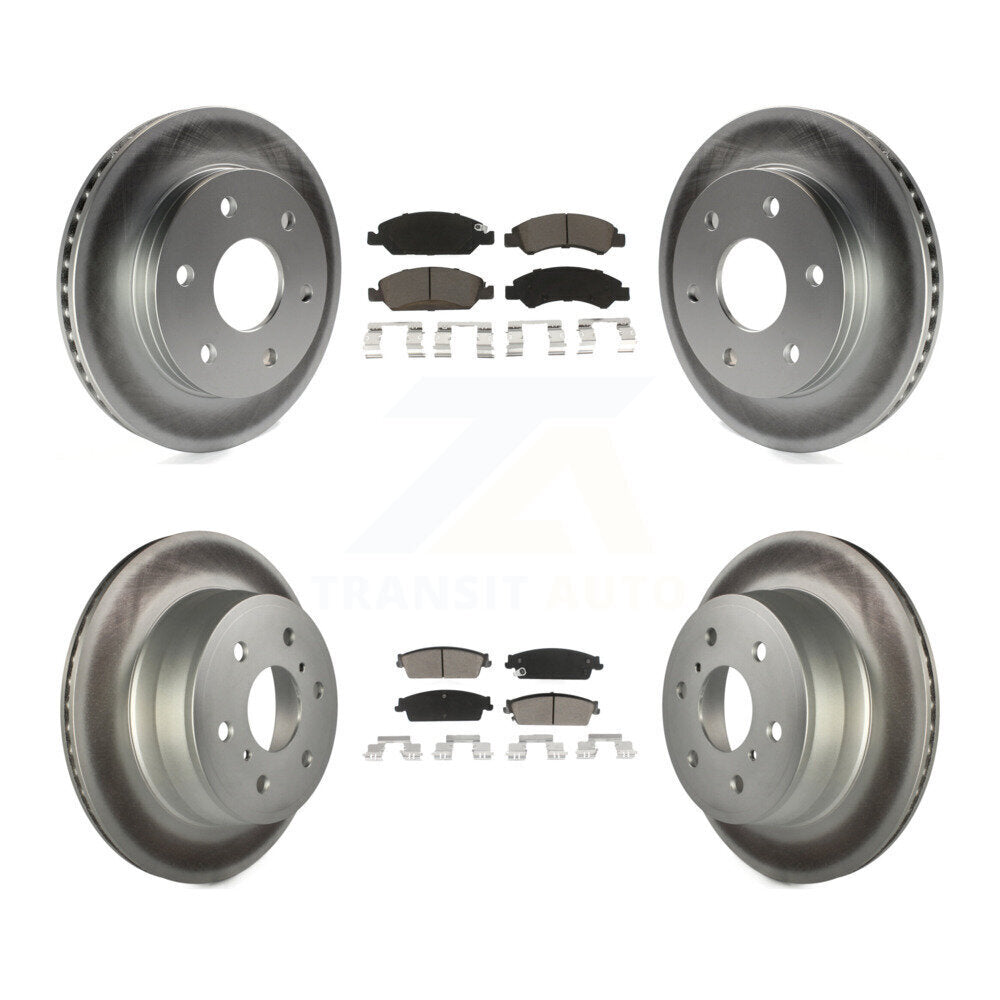 Transit Auto KGC-101394 Disc Brake Kit for 2007 GMC Sierra 1500 - Front and Rear