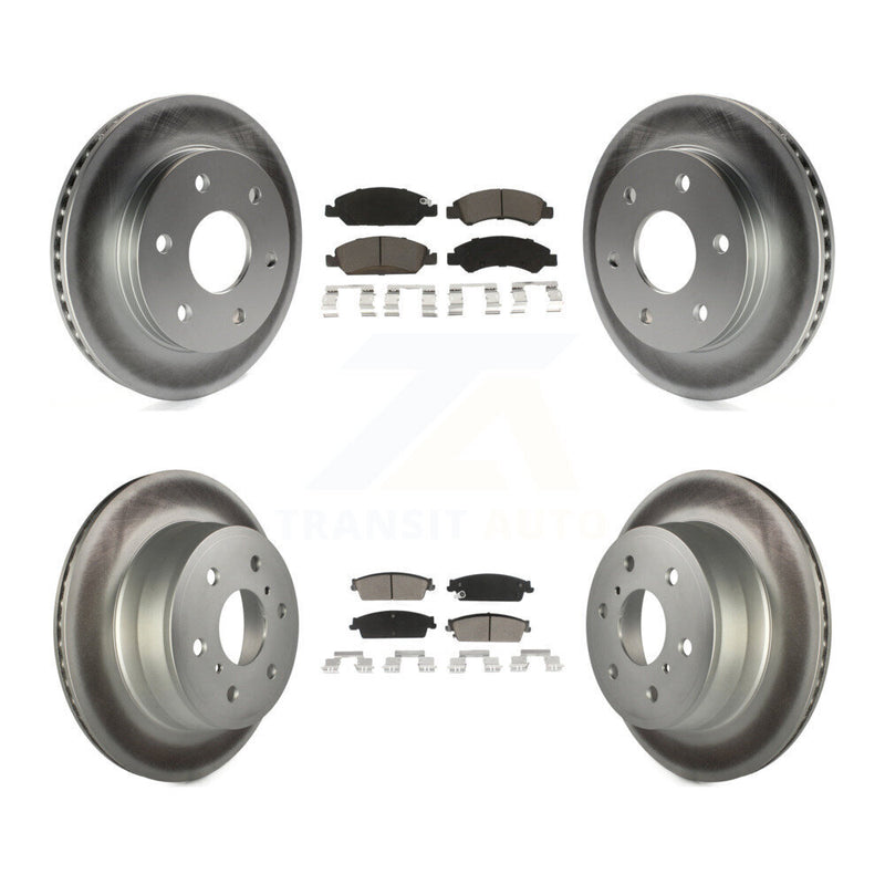 Transit Auto KGC-101394 Disc Brake Kit for 2007 GMC Sierra 1500 - Front and Rear