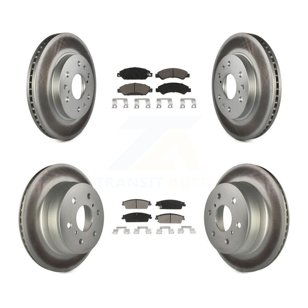 Transit Auto KGC-101395 Disc Brake Kit for 2007 Cadillac Escalade, Cadillac Escalade ESV and More - Front and Rear