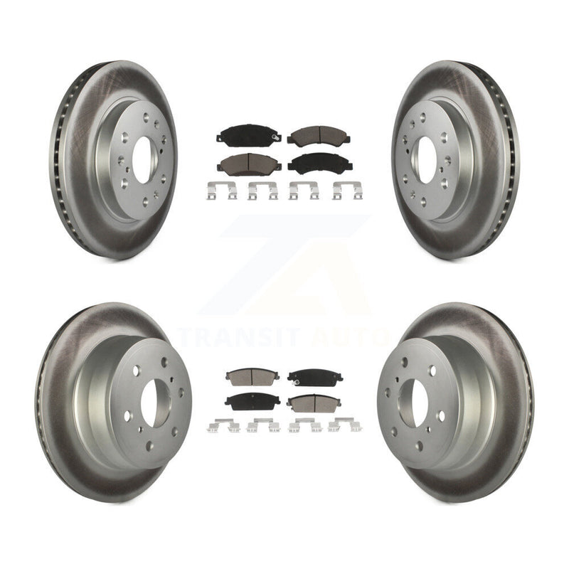 Transit Auto KGC-101395 Disc Brake Kit for 2007 Cadillac Escalade, Cadillac Escalade ESV and More - Front and Rear