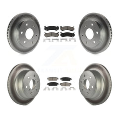 Transit Auto KGC-101396 Disc Brake Kit for 2007 Chevrolet Silverado 1500 - Front and Rear