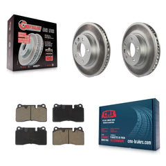 Transit Auto KGC-101403 Disc Brake Kit for 2006-2017 Volkswagen Touareg - Front