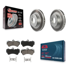 Transit Auto KGC-101404 Disc Brake Kit for 2003-2010 Porsche Cayenne, Volkswagen Touareg - Front