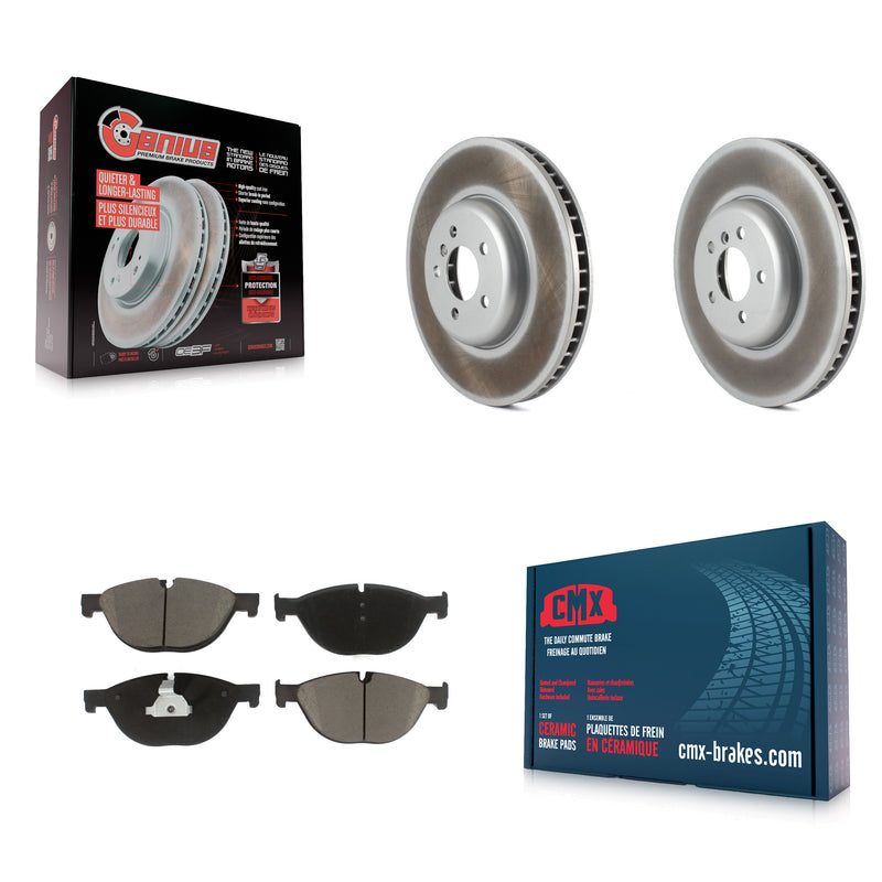 Transit Auto KGC-101408 Disc Brake Kit for 2009-2017 BMW 550i GT, BMW 550i GT xDrive and More - Front
