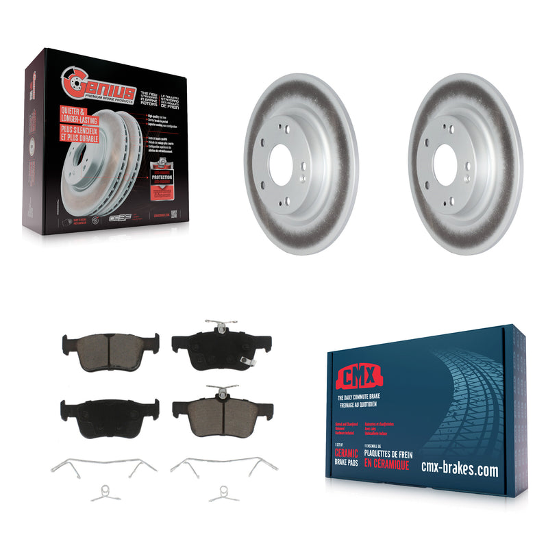 Transit Auto KGC-101416 Disc Brake Kit for 2017-2020 Honda Civic - Rear