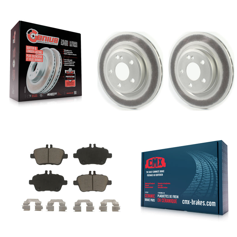 Transit Auto KGC-101434 Disc Brake Kit for 2014-2020 INFINITI QX30, Mercedes-Benz CLA250, Mercedes-Benz GLA250 - Rear