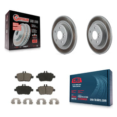 Transit Auto KGC-101435 Disc Brake Kit for 2013-2020 Mercedes-Benz CLA250, INFINITI QX30 and More - Rear