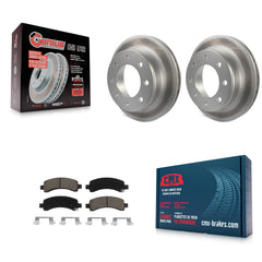 Transit Auto KGC-101439 Disc Brake Kit for 2005-2020 GMC Savana 2500, Chevrolet Express 2500 and More - Rear