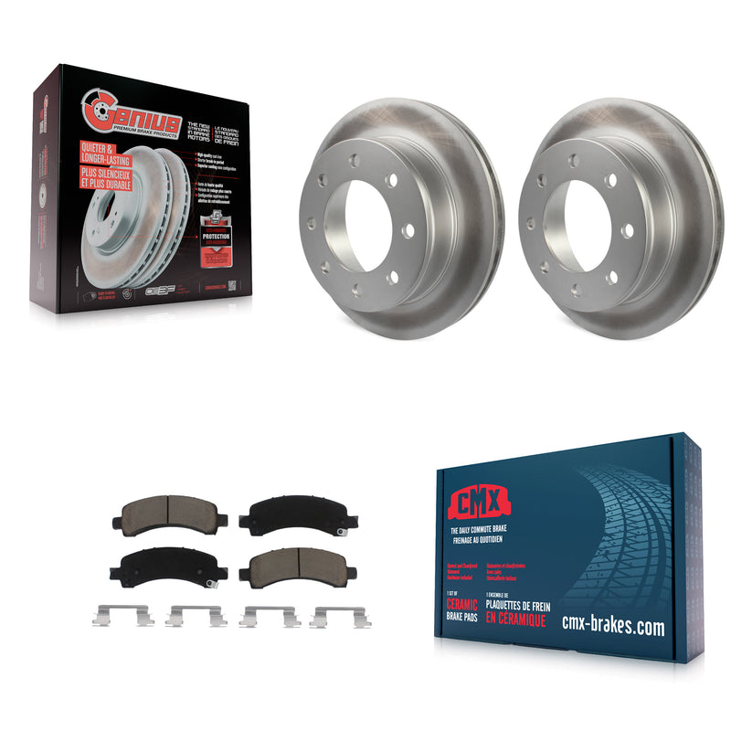Transit Auto KGC-101439 Disc Brake Kit for 2005-2020 GMC Savana 2500, Chevrolet Express 2500 and More - Rear