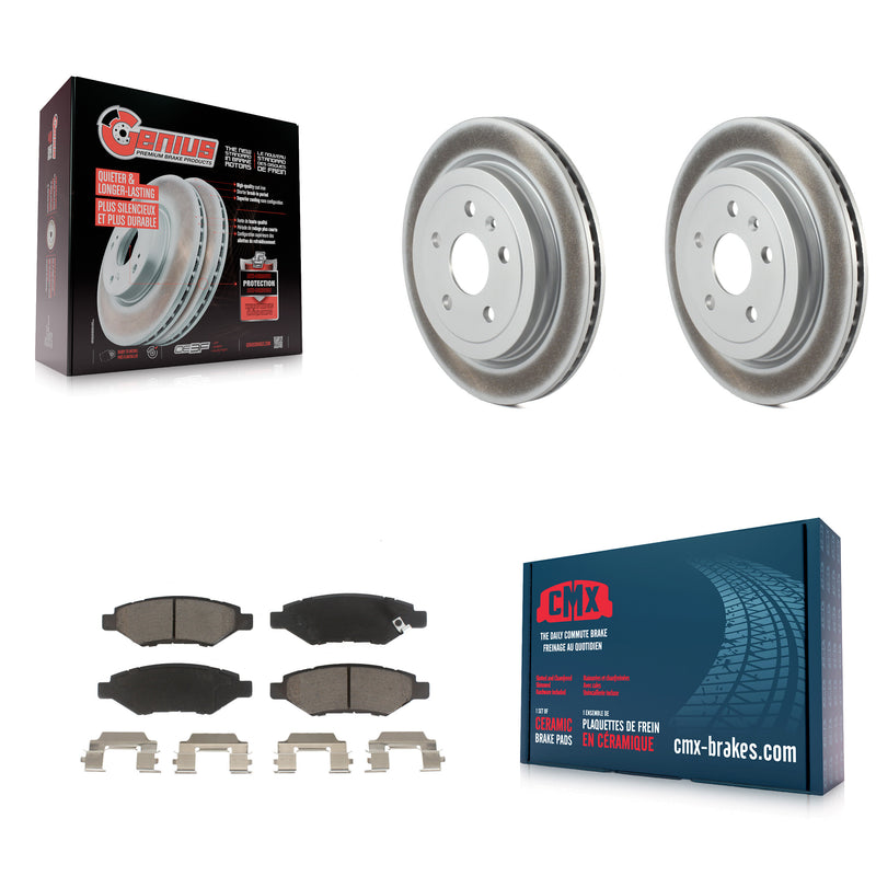 Transit Auto KGC-101450 Disc Brake Kit for 2008-2015 Cadillac CTS, Chevrolet Camaro - Rear