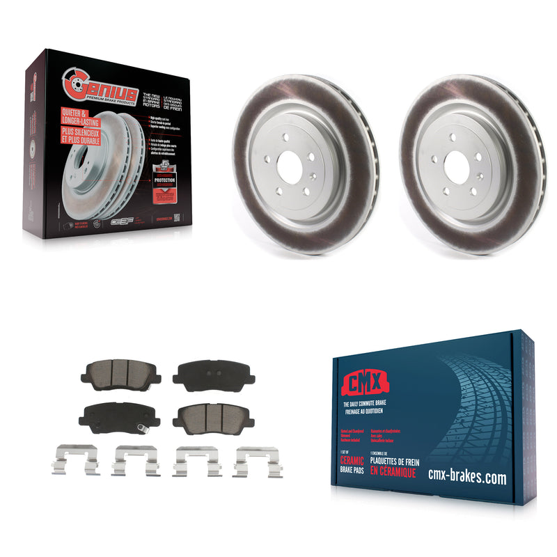 Transit Auto KGC-101456 Disc Brake Kit for 2015 Cadillac CTS - Rear