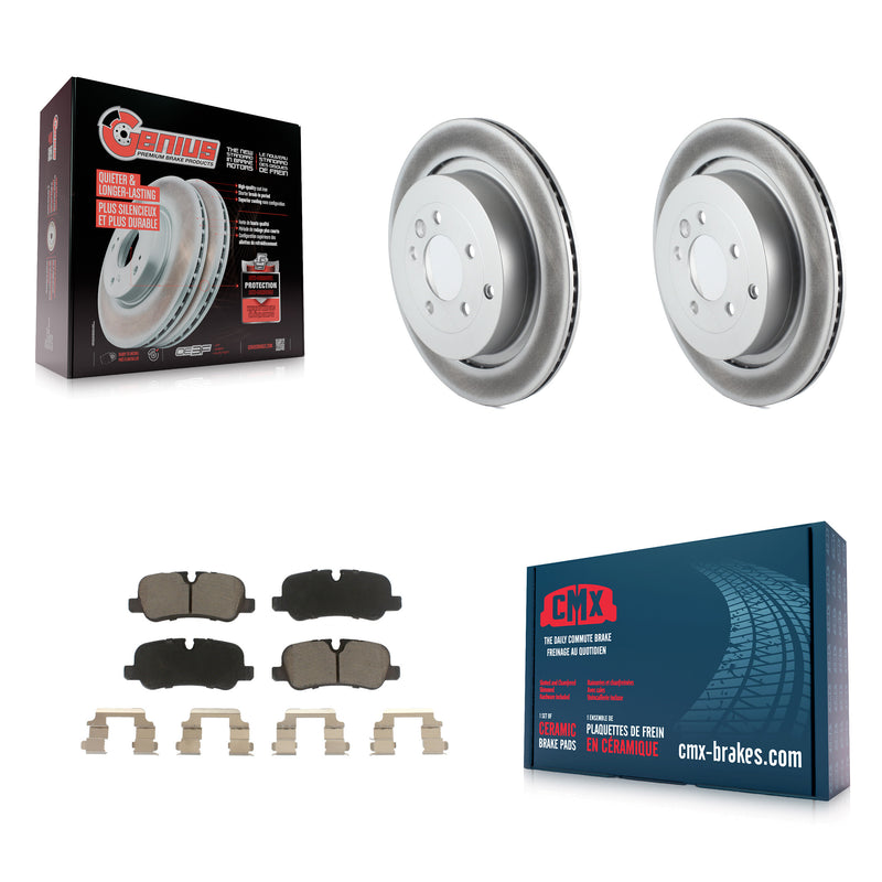 Transit Auto KGC-101459 Disc Brake Kit for 2005-2016 Land Rover LR4, Land Rover Range Rover Sport, Land Rover LR3 - Rear