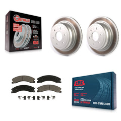 Transit Auto KGC-101460 Disc Brake Kit for 2016-2024 Nissan TITAN XD - Rear