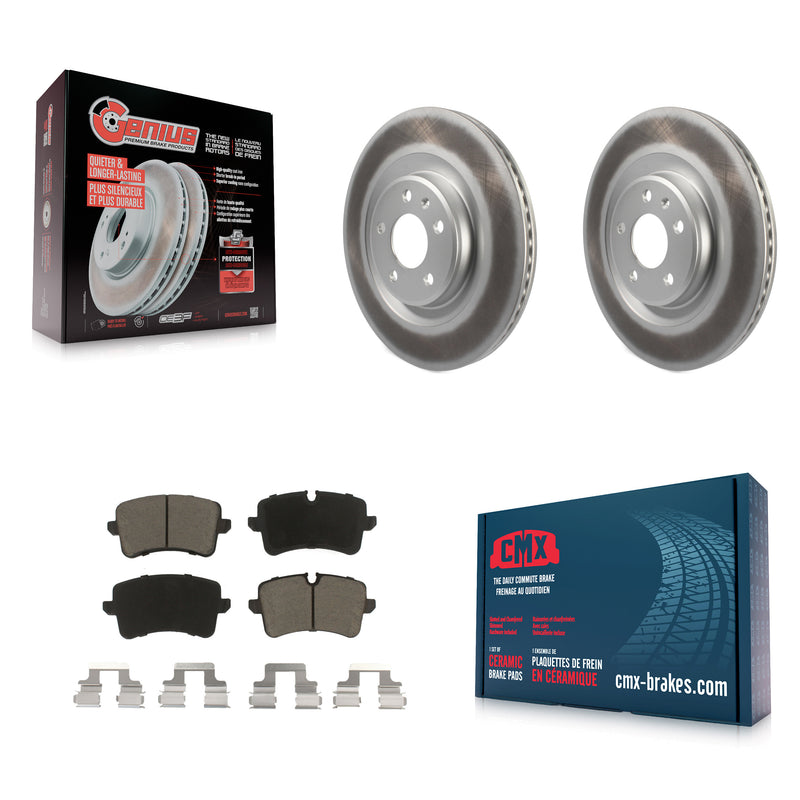 Transit Auto KGC-101469 Disc Brake Kit for 2011-2018 Porsche Macan, Audi A7 Quattro and More - Rear