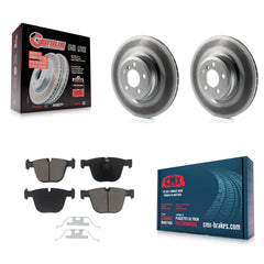 Transit Auto KGC-101485 Disc Brake Kit for 2009-2016 BMW ActiveHybrid 7, BMW Alpina B7 and More - Rear