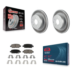 Transit Auto KGC-101488 Disc Brake Kit for 2005-2022 Nissan Maxima, INFINITI Q40 and More - Rear