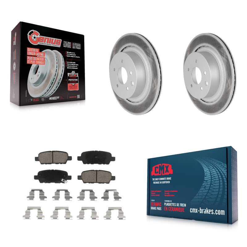 Transit Auto KGC-101490 Disc Brake Kit for 2007-2015 INFINITI Q60, INFINITI G35 - Rear