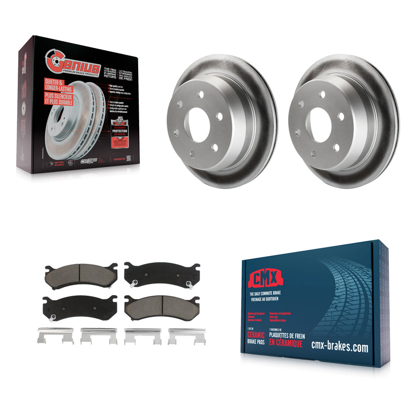 Transit Auto KGC-101497 Disc Brake Kit for 2003 Chevrolet Silverado 2500, Chevrolet Silverado 2500 HD and More - Rear