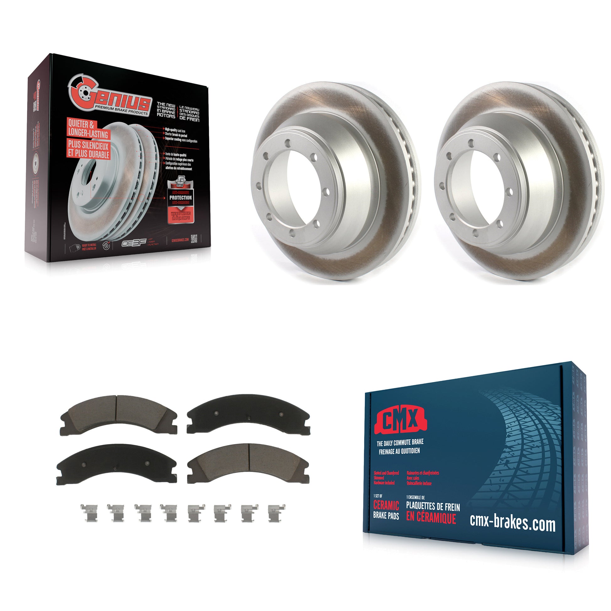 Transit Auto KGC-101527 Disc Brake Kit for 2008-2023 Ford E-450 Super Duty - Rear