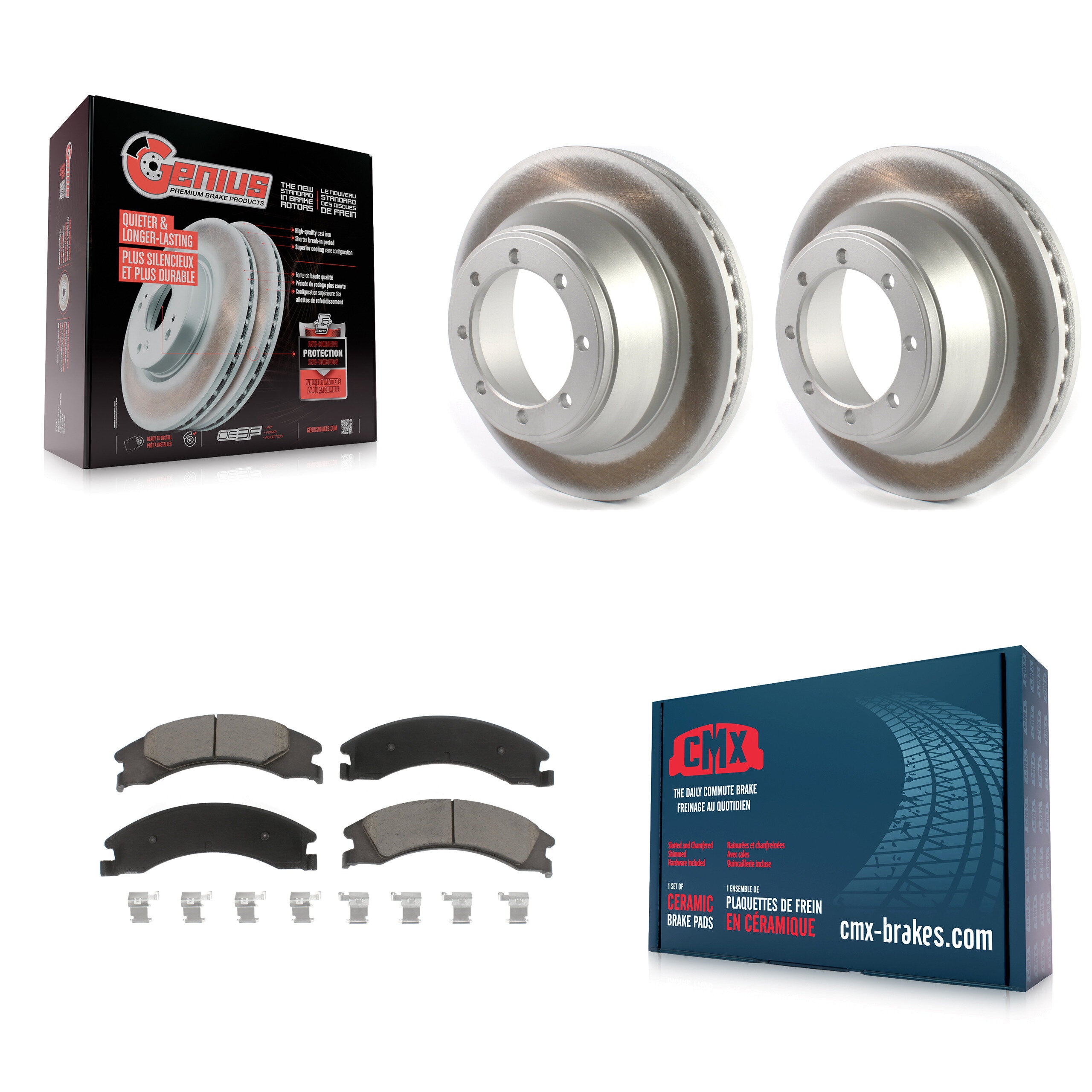 Transit Auto KGC-101528 Disc Brake Kit for 2009-2010 Ford E-450 Super Duty - Rear