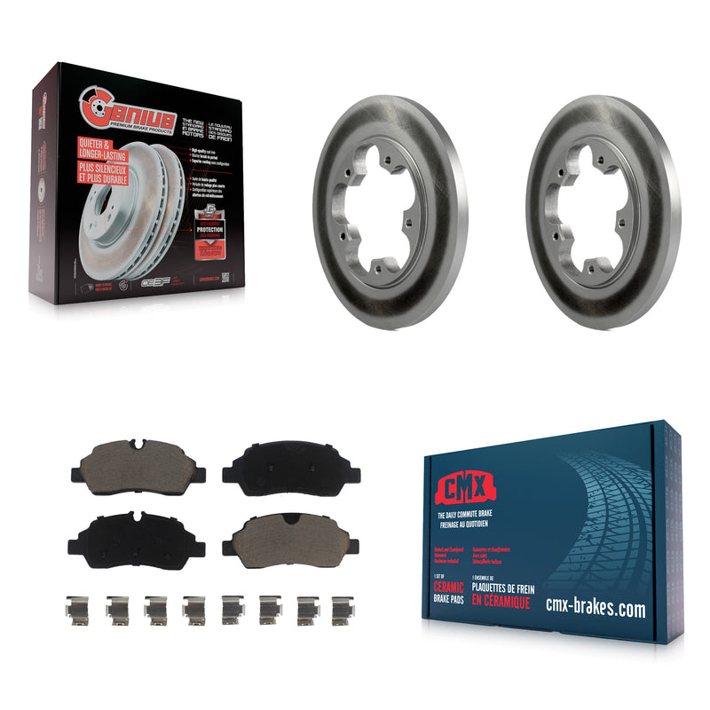 Transit Auto KGC-101540 Disc Brake Kit for 2015-2019 Ford Transit-350 HD, Ford Transit-150 and More - Rear