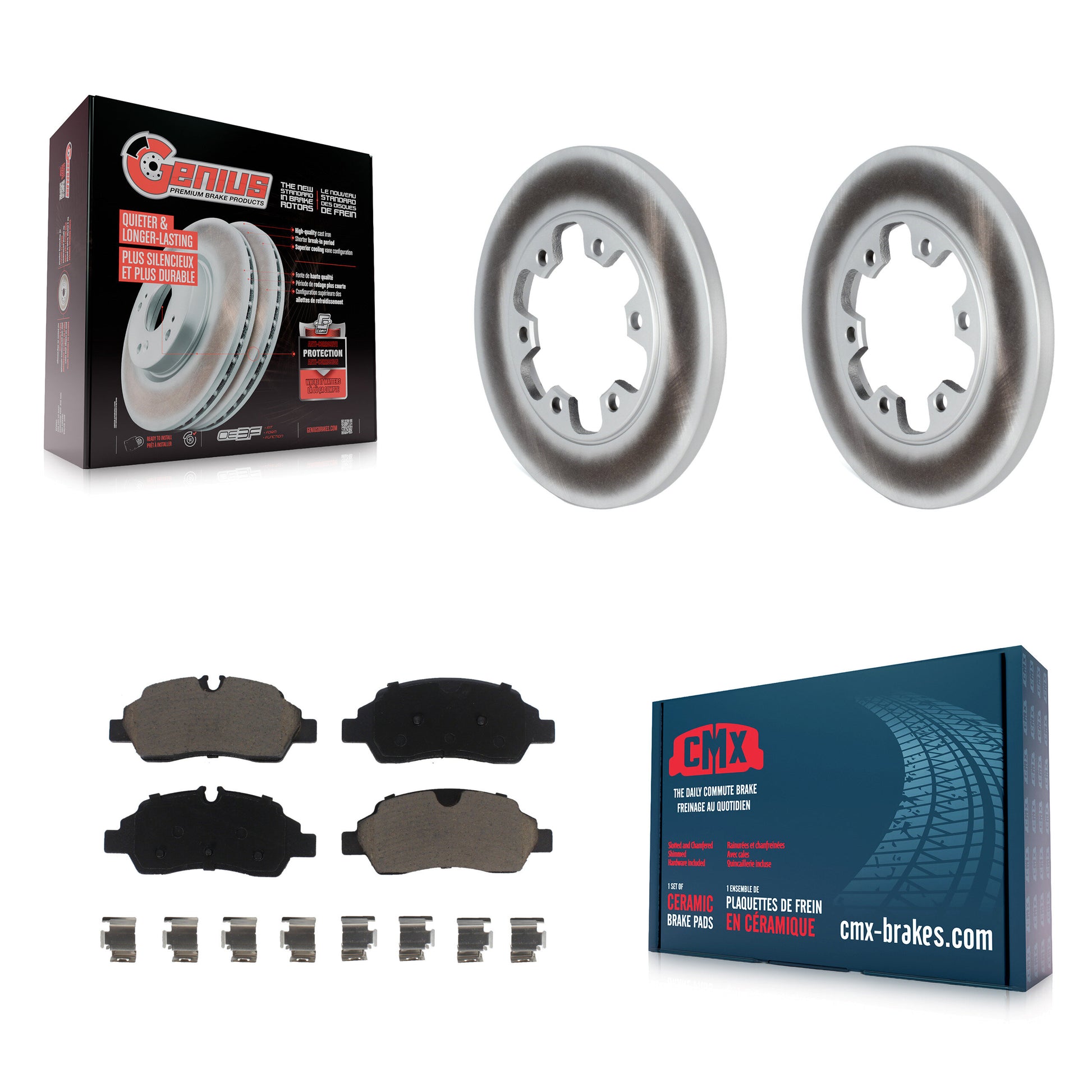 Transit Auto KGC-101541 Disc Brake Kit for 2015-2019 Ford Transit-350 HD - Rear