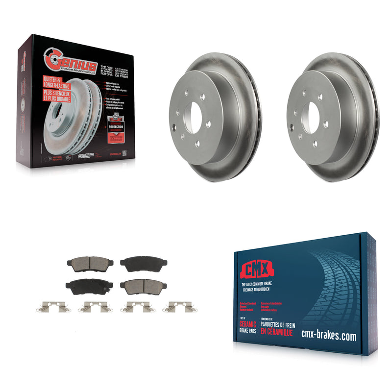 Transit Auto KGC-101544 Disc Brake Kit for 2005-2023 Suzuki Equator, Nissan Xterra, Nissan Frontier - Rear