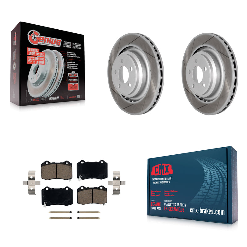 Transit Auto KGC-101549 Disc Brake Kit for 2005-2023 Dodge Challenger, Dodge Charger and More - Rear