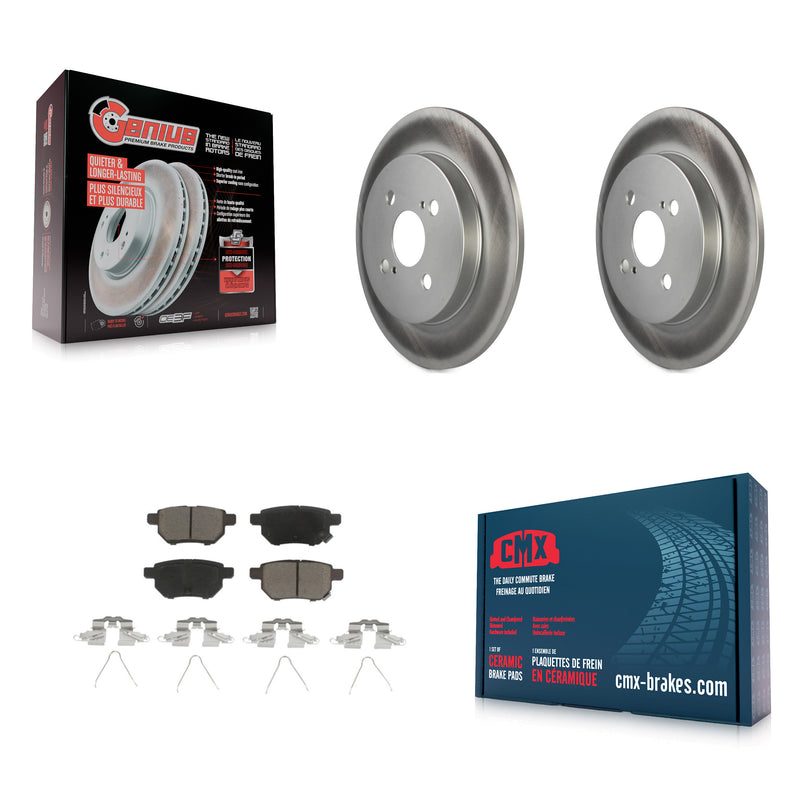Transit Auto KGC-101557 Disc Brake Kit for 2012-2018 Toyota Yaris - Rear