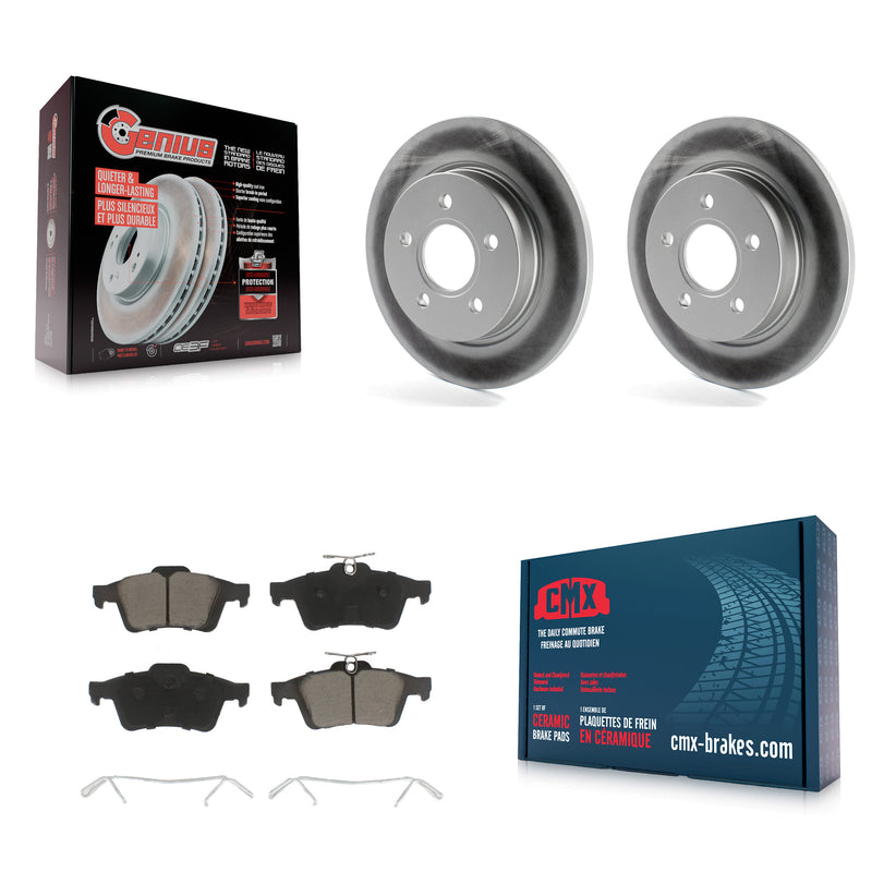 Transit Auto KGC-101567 Disc Brake Kit for 2012-2018 Ford Focus - Rear