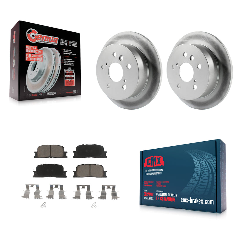 Transit Auto KGC-101572 Disc Brake Kit for 2002-2006 Lexus ES330, Lexus ES300, Toyota Camry - Rear