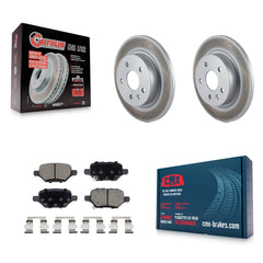 Transit Auto KGC-101597 Disc Brake Kit for 2018-2022 Buick Encore, Chevrolet Trax - Rear