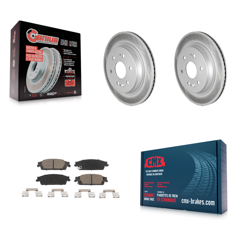 Transit Auto KGC-101605 Disc Brake Kit for 2019 Chevrolet Silverado 1500 LD, GMC Sierra 1500 Limited - Rear