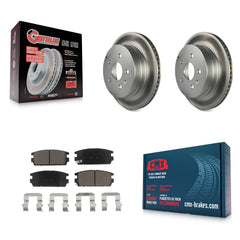 Transit Auto KGC-101608 Disc Brake Kit for 2010-2017 Chevrolet Equinox, GMC Terrain - Rear