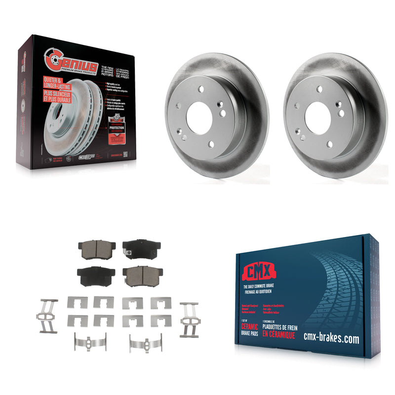 Transit Auto KGC-101630 Disc Brake Kit for 1997-2006 Honda Civic, Acura RSX and More - Rear
