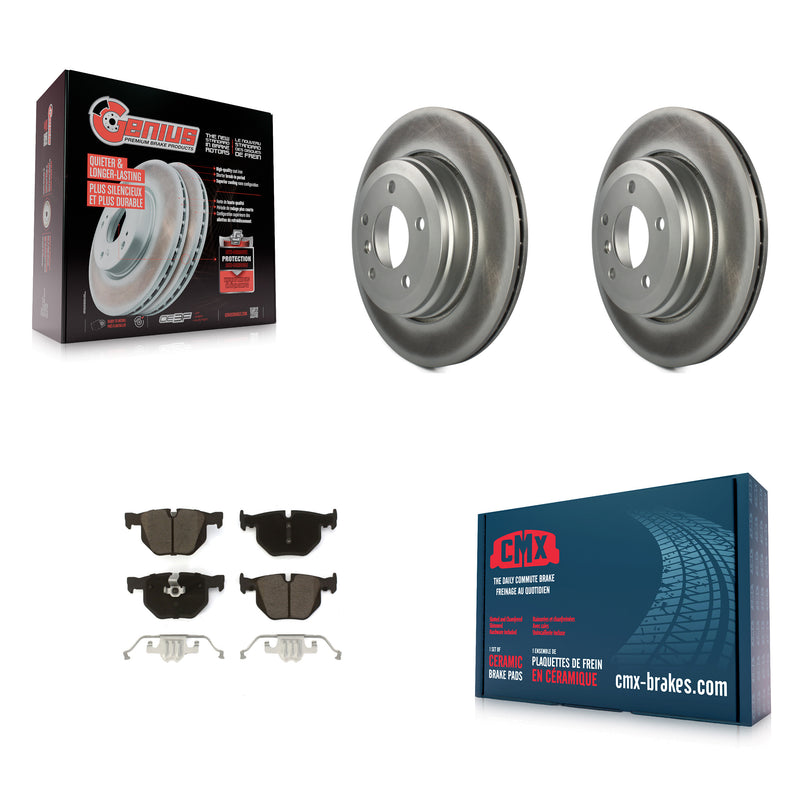 Transit Auto KGC-101641 Disc Brake Kit for 2004-2009 BMW 528i, BMW 525i, BMW 530i - Rear