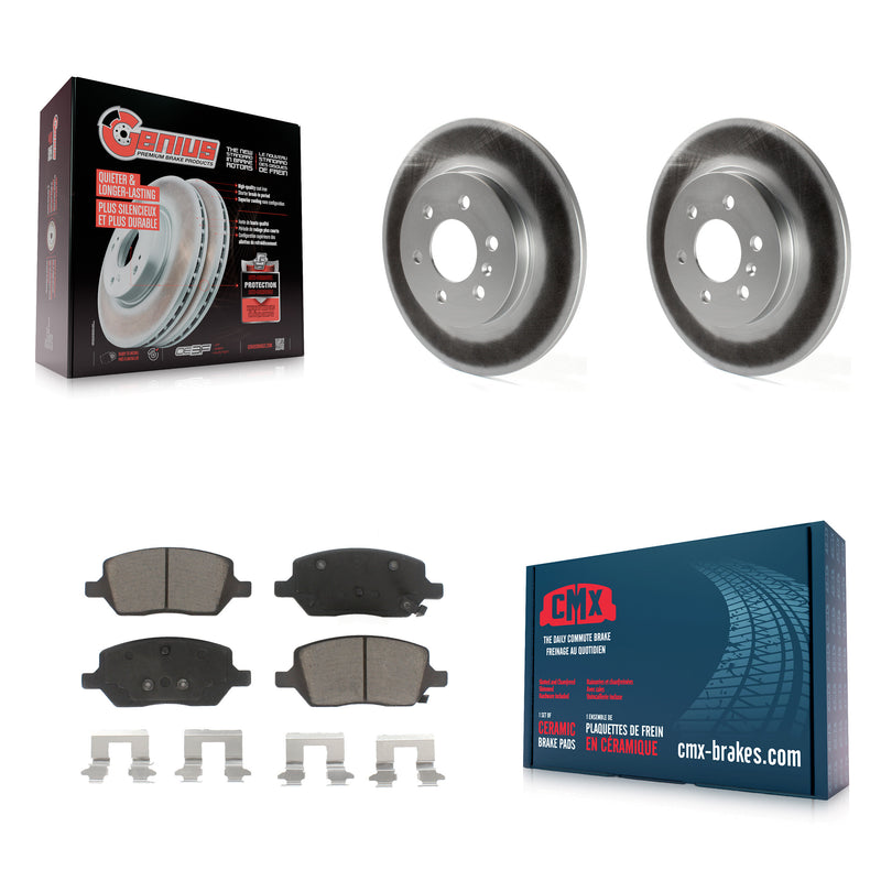 Transit Auto KGC-101663 Disc Brake Kit for 2006-2009 Buick Terraza, Chevrolet Uplander and More - Rear