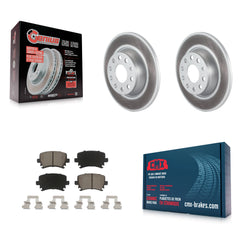 Transit Auto KGC-101670 Disc Brake Kit for 2005-2010 Volkswagen GTI, Audi A3 and More - Rear