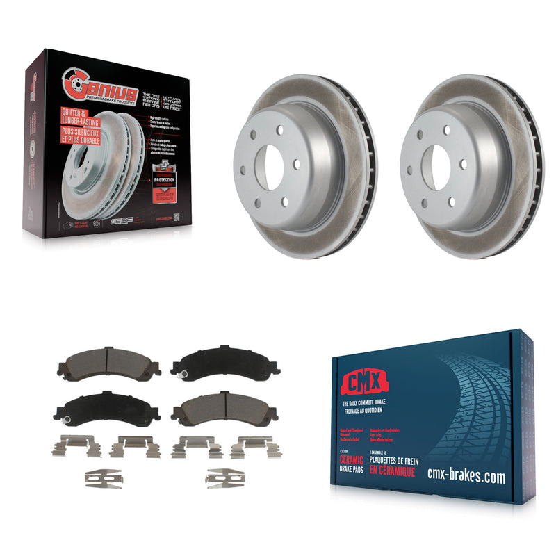 Transit Auto KGC-101679 Disc Brake Kit for 2000-2006 Cadillac Escalade, Cadillac Escalade ESV and More - Rear