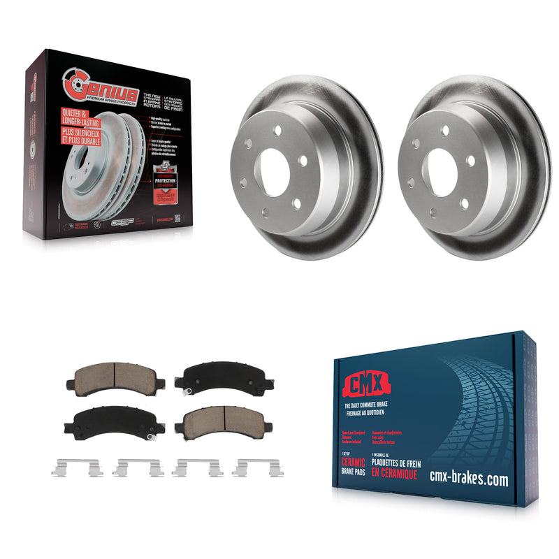 Transit Auto KGC-101682 Disc Brake Kit for 2002 Chevrolet Avalanche 1500, Chevrolet Suburban 1500 - Rear