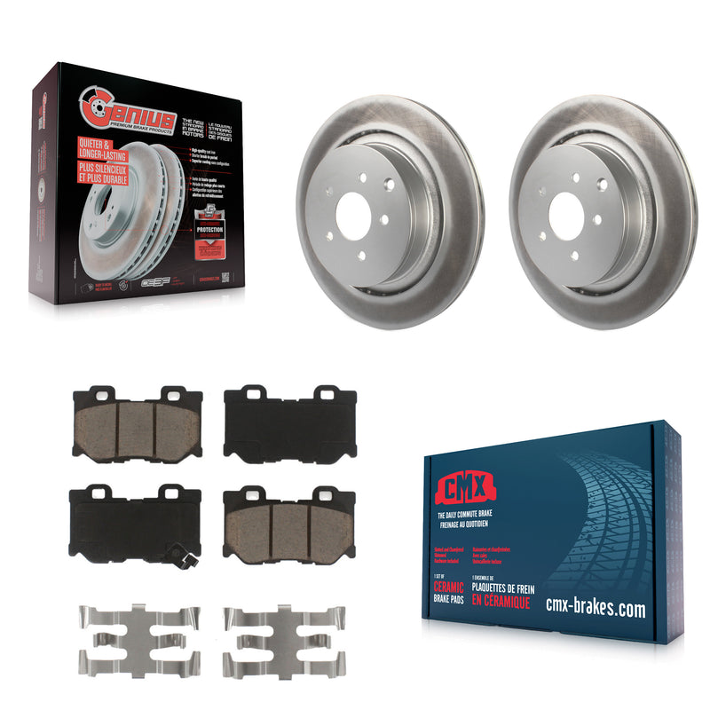 Transit Auto KGC-101691 Disc Brake Kit for 2009-2024 INFINITI Q60, INFINITI Q70L and More - Rear